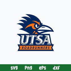Texas SA Roadrunners Svg, UTSA Roadrunners Logo Svg, Png Dxf Eps File