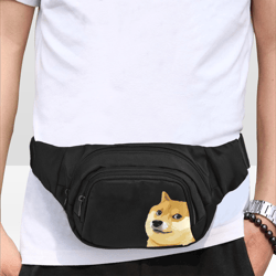 doge meme fanny pack, waist bag