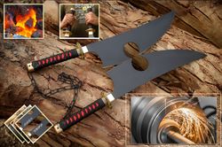 tengen uzui twin nichirin demon slayer sword double anime sword, anime cosplay. anniversary gift, gift for him, jw craft