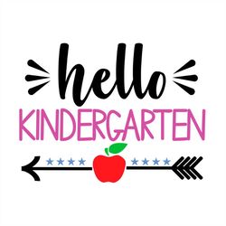 hello kindergarten svg png, hello svg, kindergarten svg