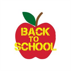 apple back to school svg png, apple png, back png