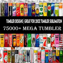 75000 mega tumbler wrap bundle png ,tumbler bundle png , tumbler wrap png, tumbler png digital download