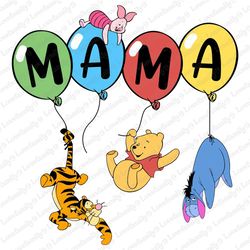 honey bear mama png, mothers day png, happy mothers day, mam, 17