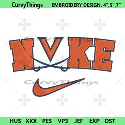 virginia cavaliers nike logo embroidery design download file