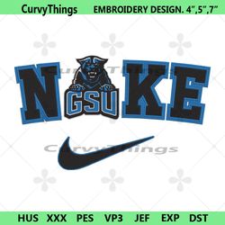 georgia state panthers nike logo embroidery design download file