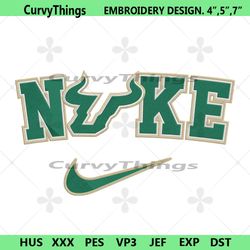 south florida bulls nike logo embroidery design download file