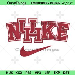 houston cougars nike logo embroidery design download file