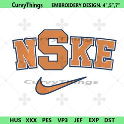 syracuse orange nike logo embroidery design download file