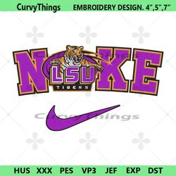 lsu tigers nike logo embroidery design download file
