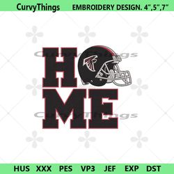 atlanta falcons home helmet embroidery design download file