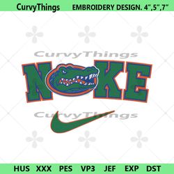 florida gators nike logo embroidery design download file
