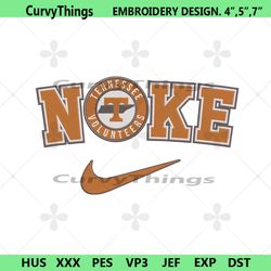 tennessee volunteers nike logo embroidery design download file