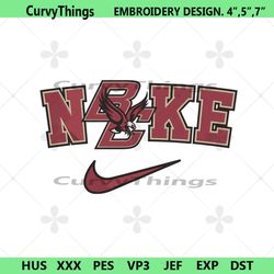 boston college eagles nike logo embroidery design download file