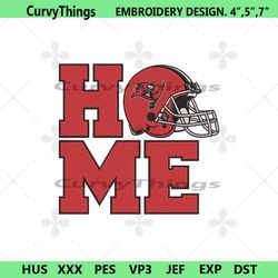 tampa bay buccaneers home helmet embroidery design download file