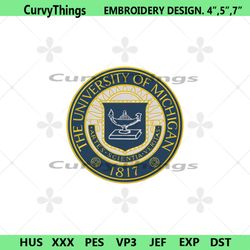 michigan wolverines embroidery files, ncaa embroidery files, michigan wolverines file