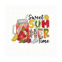 hello sweet summer time svg, fruits clipart svg, summer cocktail clipart svg, sweet summer time svg, summer vacay design