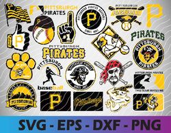 Pittsburgh Pirates bundle logo, svg, png, eps, dxf 2