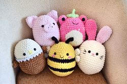 crochet squishmallow pattern amigurumi animals pattern crochet plushie pattern