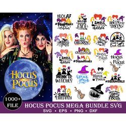 1000 hocus pocus,hocus pocus svg, svg bundle,sanderson sisters svg halloween svg,clipart files, cricut files,cartoons sv