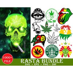 1000 rasta, rasta svg, rasta, weed svg, weed svg bundle, weed leaf svg, marijuana svg, high svg, weed svg instant downlo