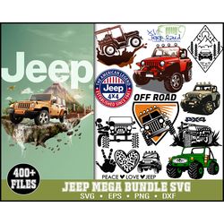 400 jeep bundle svg, jeep svg, jeep vector, jeep clipart, jeep bundle svg, jeep cricut svg, jeep life svg, jeep quote sv