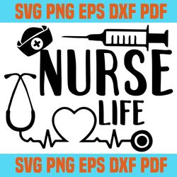 nurse life svg 6,svg,saying shirt svg,svg cricut, silhouette svg files, cricut svg, silhouette svg, svg designs, vinyl s
