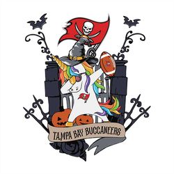 unicorn halloween tampa bay buccaneers,nfl svg, football svg, cricut file, svg