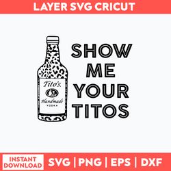 Show me your Titos, Tito_s Handmade Voka Svg, Png Dxf Eps File