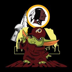 baby yoda teams washington redskins,nfl svg, football svg, cricut file, svg