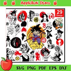 dragon ball svg bundle