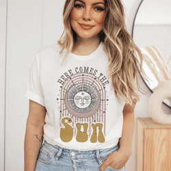 here's comes the sun boho tee