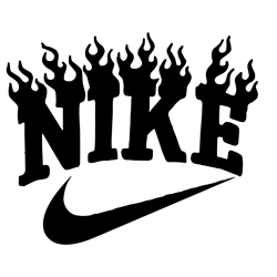 fire nike logo svg, logo brand svg, fire nike svg, nike logo svgbrand logo svg, luxury brand svg, fashion brand svg, fam