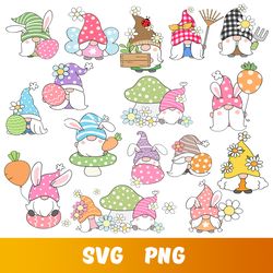 easter svg bundle, easter svg, easter gnomes  layered cricut, easter png, easter gnomes png, easter gnomes for cricut