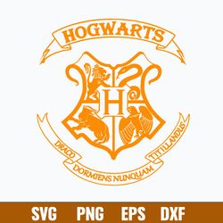 hogwarts symbole svg, hogwarts logo svg, harry potter svg, png dxf eps file