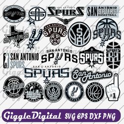 san antonio spurs bundle, san antonio spurs svg, basketball team svg, basketball svg, nba svg, nba logo, nba teams svg