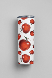 cute snow white apple premium skinny tumbler wrap 20 ounce tumbler wrap png clipart image seamless image