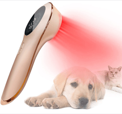 low level cold laser therapy device for vaterinary and pets pain relief,wounds healing,808nm 650nm laser totally 1055mw