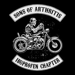 son of arthritis ibuprofen chapter svg, biker svg, motorcycle svg,