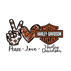 peace love harley davidson svg, trending svg, harley davidson logo svg, peace svg, heart svg