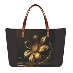 Women's Tote Bag Diving cloth material tote shoulder bag Stylish and convenient design for women Stable printing
