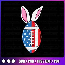 american flag bunny soccer png, sublimation, uk flag easter png, happy easter