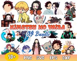 kimetsu no yaiba bundle svg, kimetsu no yaiba svg, demon slayer svg, anime svg