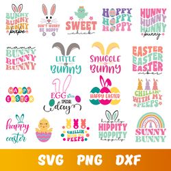 easter svg bundle, easter bunny svg bundle, easter bunny png, easter png, easter bunny for cricut, easter bunny svg