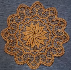 crochet doily handmade 20 inches