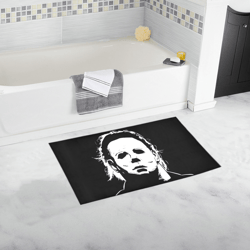 michael myers bath mat, bath rug