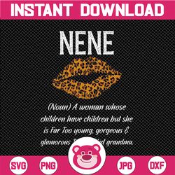 nene leopard lips png, kiss nene description png, mother's day png, lips clipart sublimation designs downloads, leopard