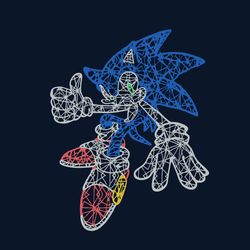 sonic fictional character svg, trending svg, sonic the hedgehog svg, sonic svg, sonic gift svg, sonic lovers svg, game s