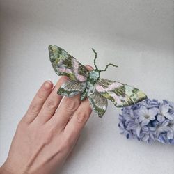 butterfly brooch,  brooch for women, handmade insect jewelry