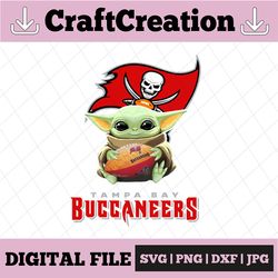 baby yoda with tampa bay buccaneers nfl png,  baby yoda nfl png, nfl png, sublimation ready, png files for sublimation,p