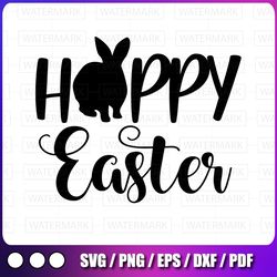 bunny png | hoppy easter | digital download || dxf|| green spring svg instant download